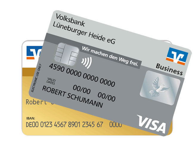 Firmenkreditkarten-Designs