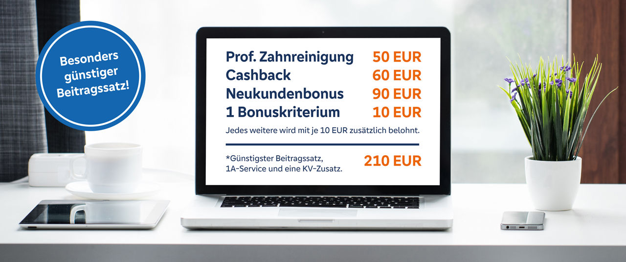 Beispielrechnung R+V BKK