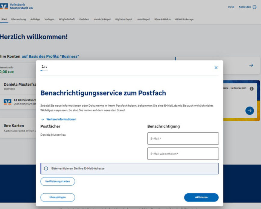 Schritt 1