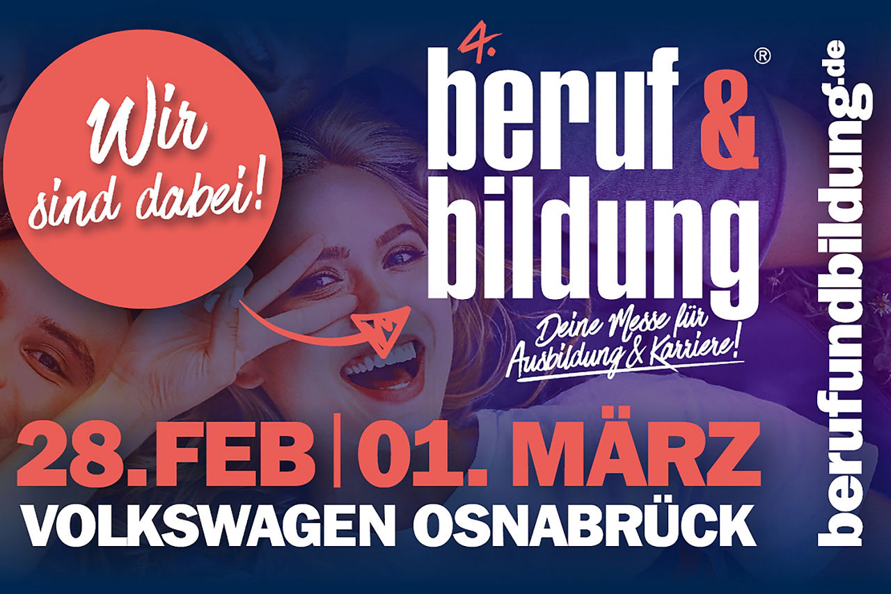 Plakatmotiv Beruf & Bildung 28.02 /01.03. 