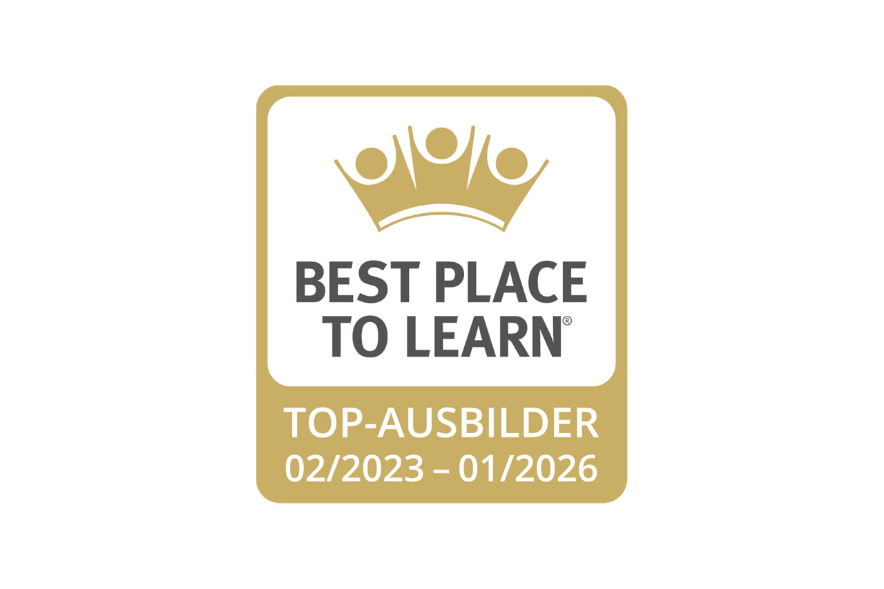 Siegel Top-Ausbilder 01/2023 - 01/2026