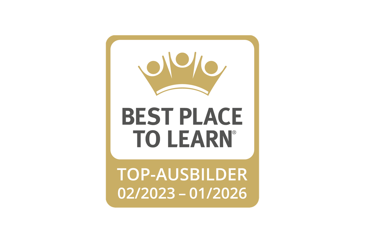 Siegel Top-Ausbilder 01/2023 - 01/2026