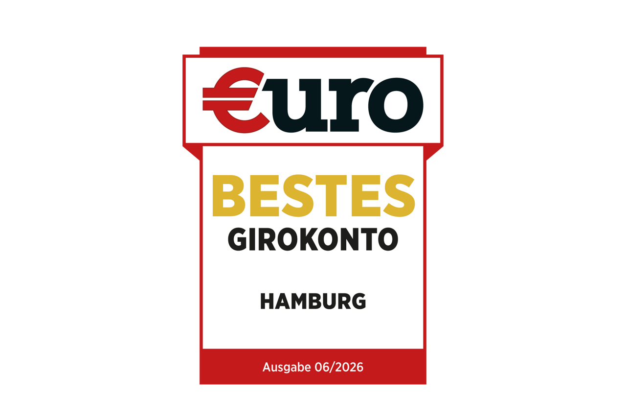 Logo bestes Girokonto Hamburg 2026 Testsieger Sparda-Bank Hamburg