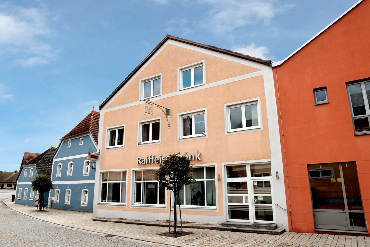 Filiale der VR Bank Niederbayern-Oberpfalz in Bruck