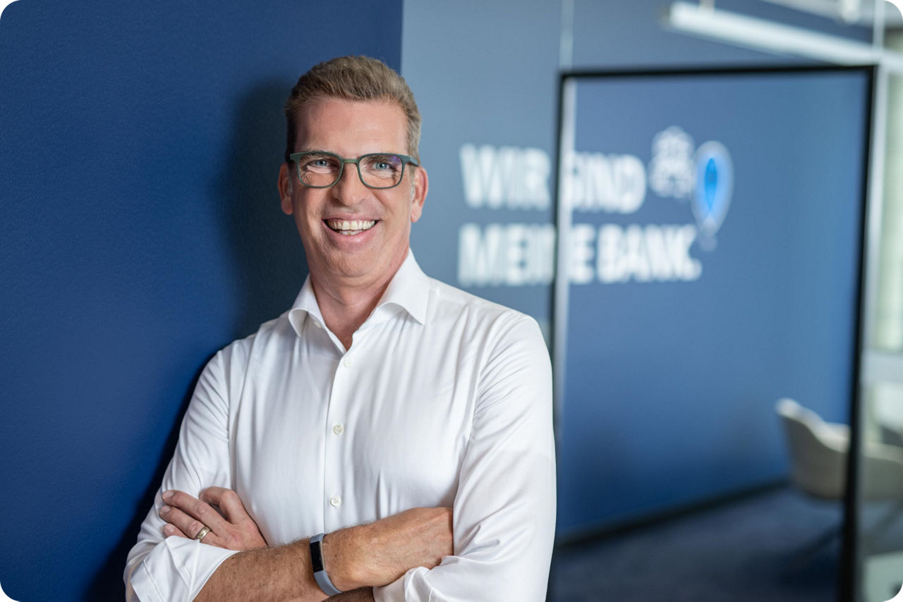 Profilbild Carsten Jung - Vortstandsvorsitzender der Berliner Volksbank