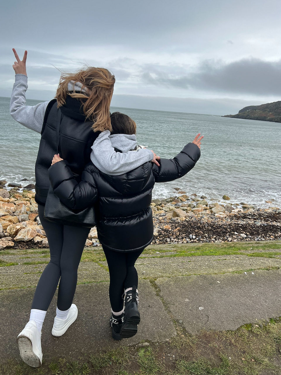 Chiara und Nadine in Dublin