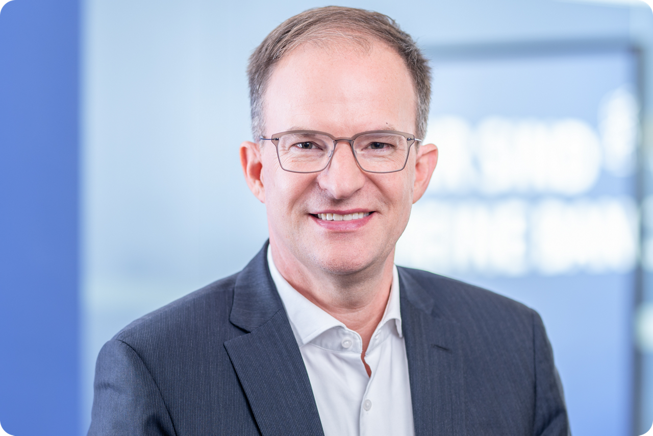 Profilbild stellvertretender Vorstandsvorsitzender Daniel Keller