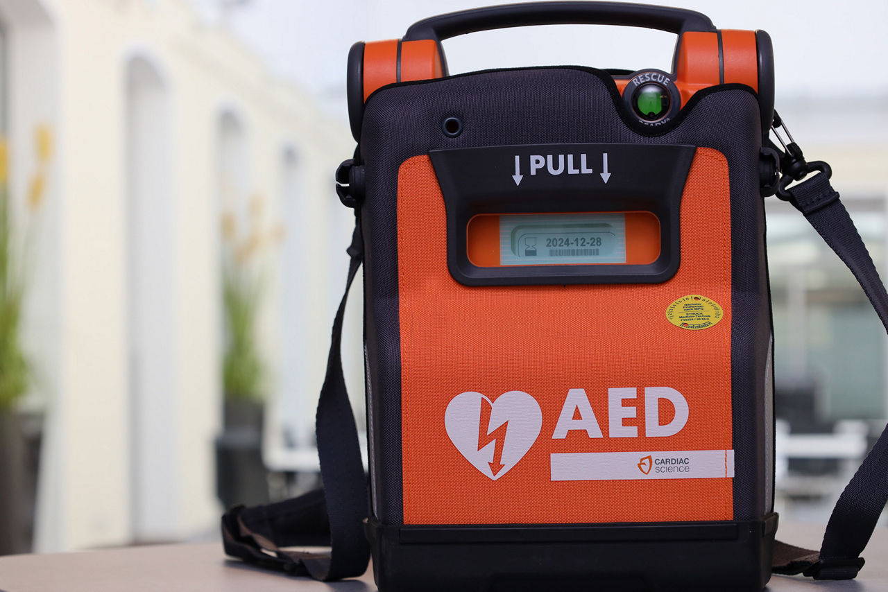 Mobiler Defibrillator