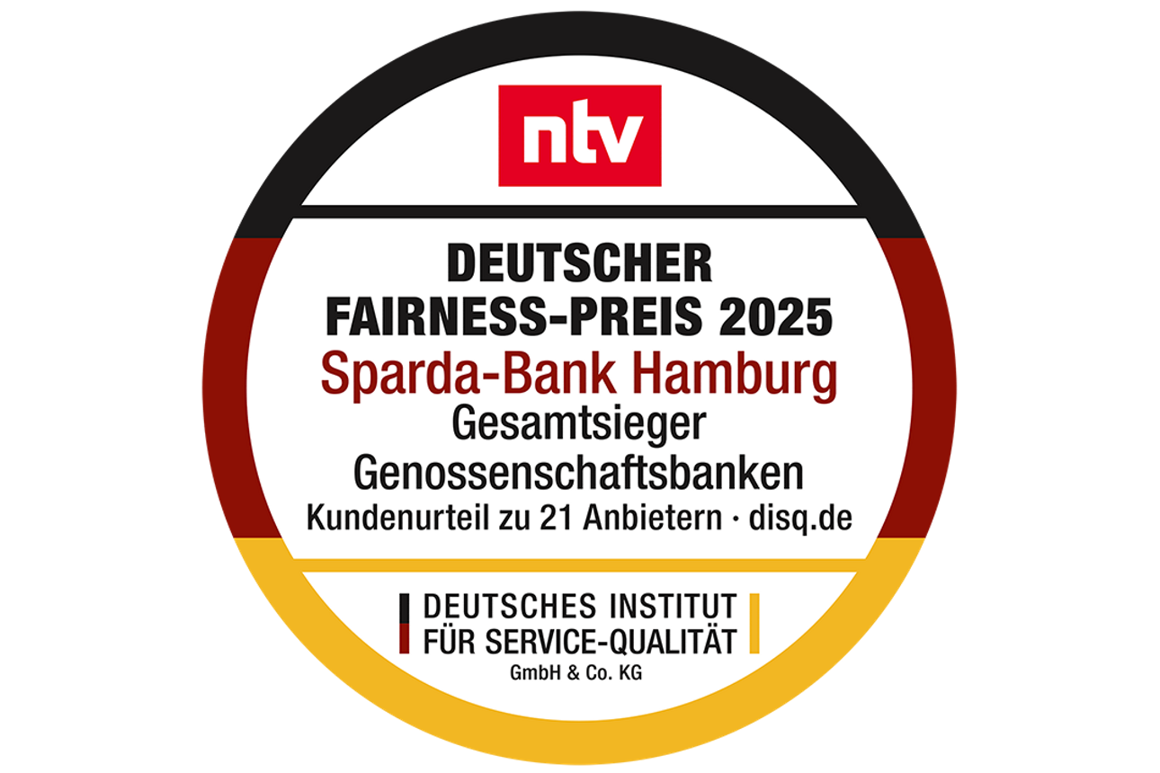 Testsieger-Auszeichnung Deutscher Fairness-Preis 2025