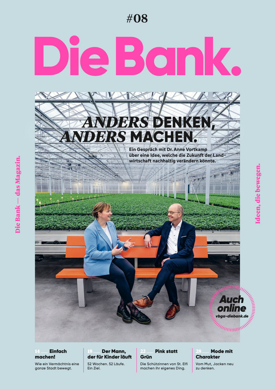Cover-Seite vom Magazin "Die Bank."