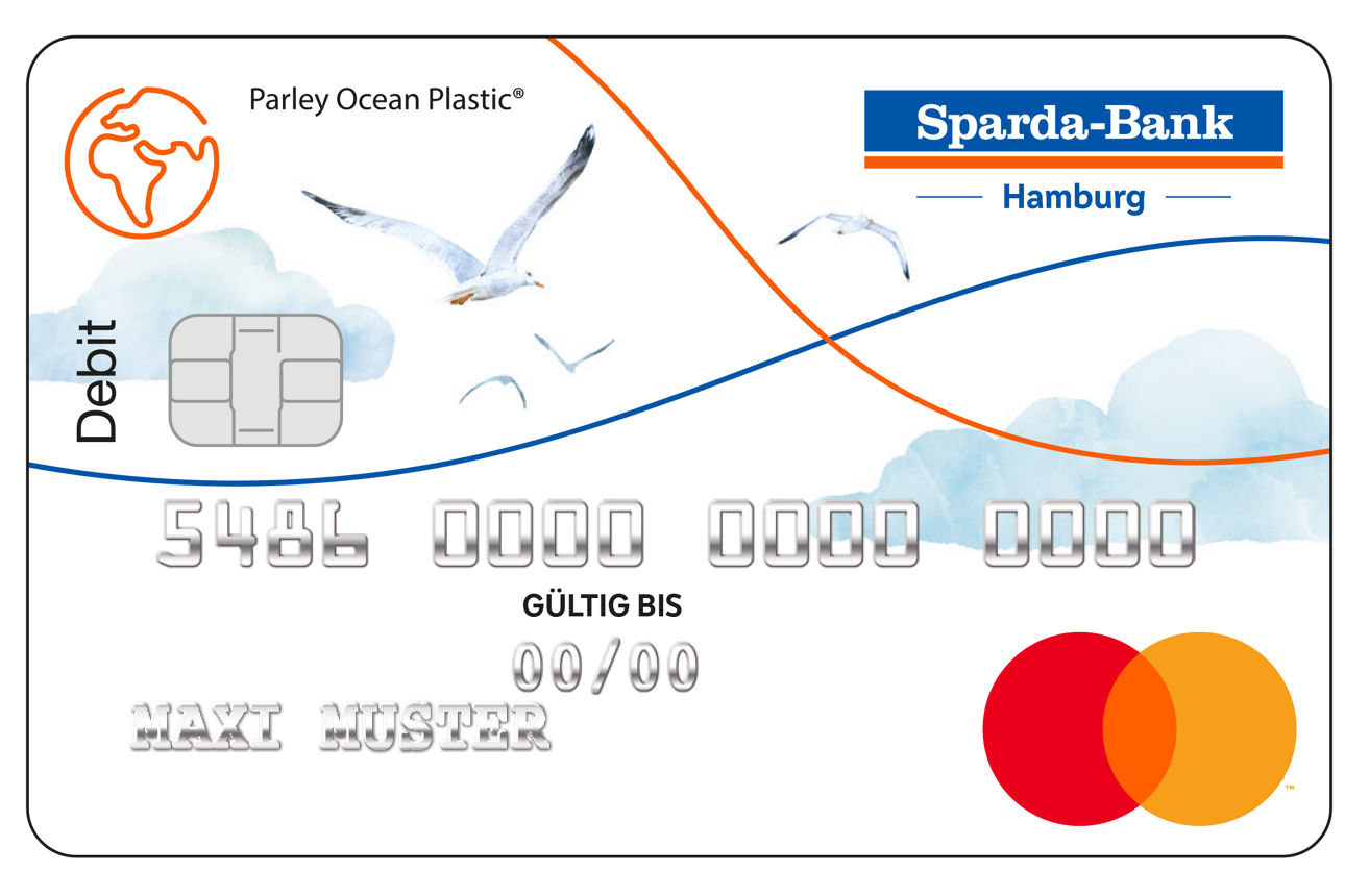Abbildung der Kontokarte Debit Mastercard