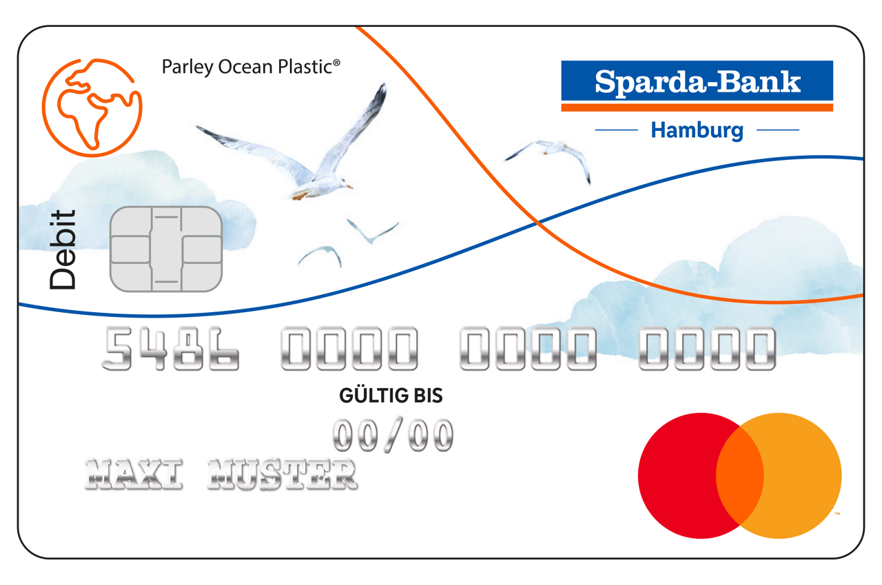 Kartenmotiv der Sparda Kontokarte von Mastercard
