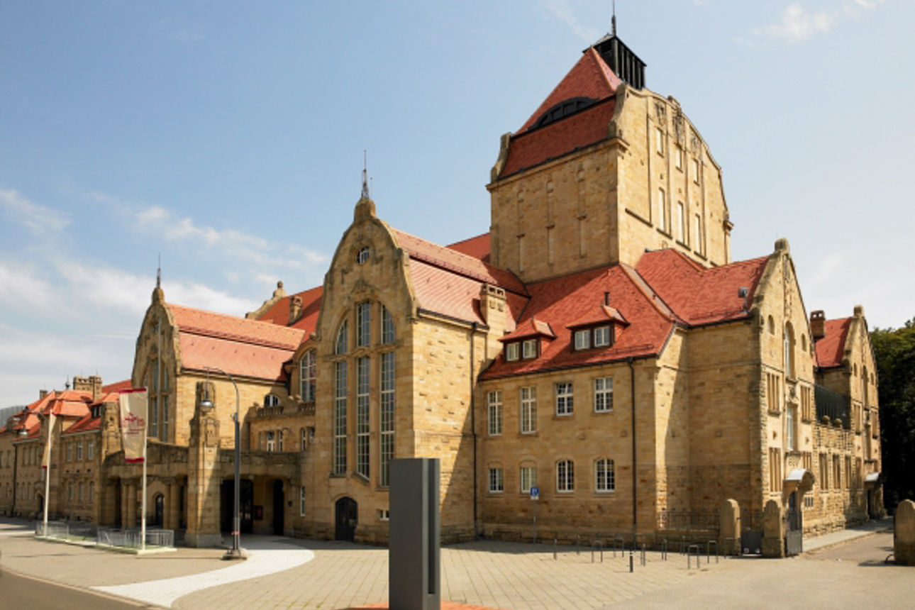 Bild der Jugendstilfesthalle in der Stadt Landau