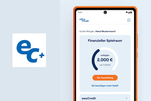 Illustration: Smartphone mit Euro Zeichen