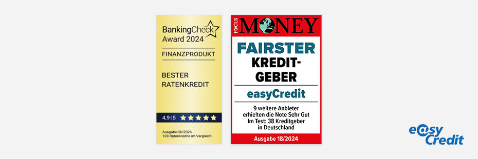 Auszeichnung EasyCredit