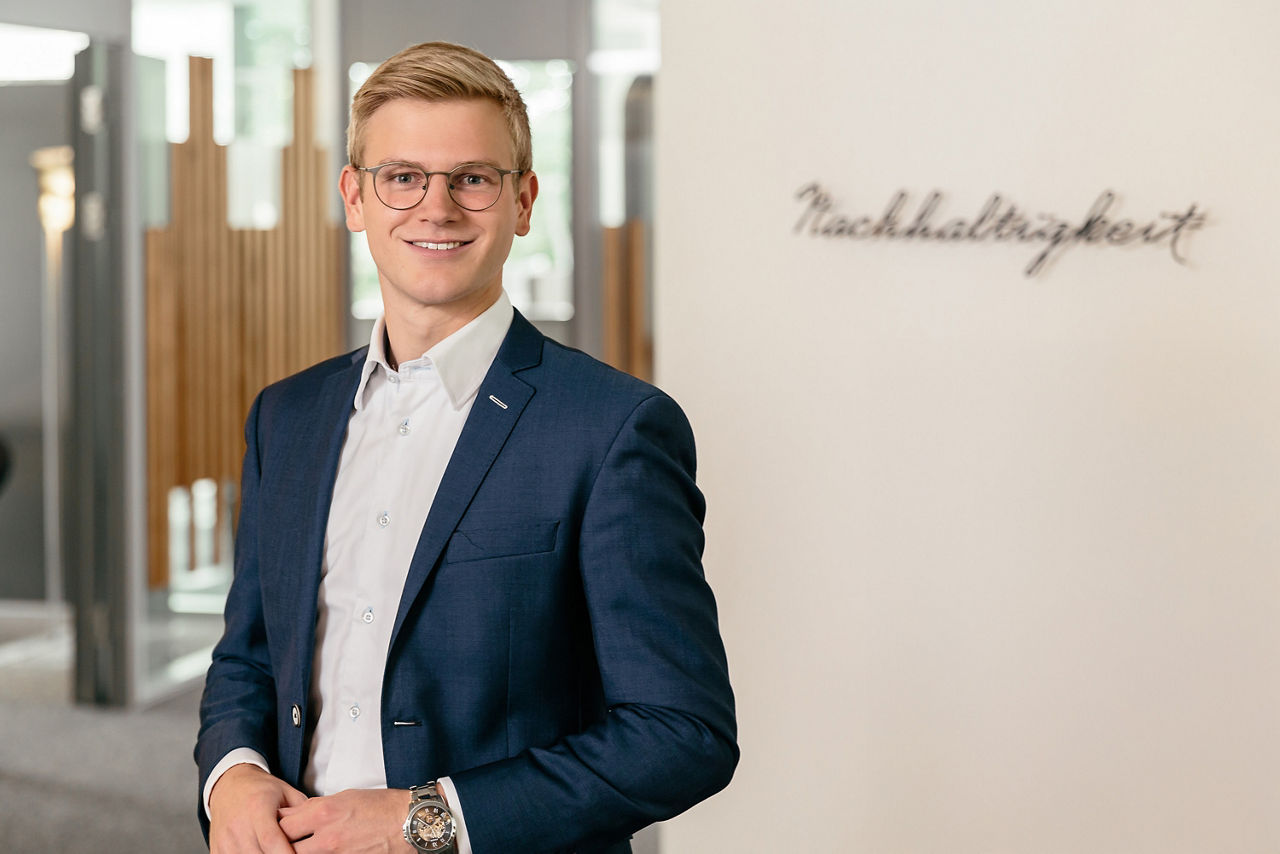 Ein Portrait von Lucas Elsbecker