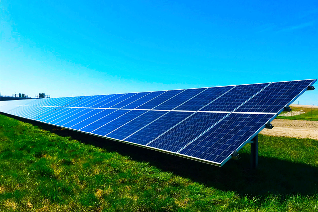Solaranlagen-Finanzierung mit attraktivem Zinssatz.