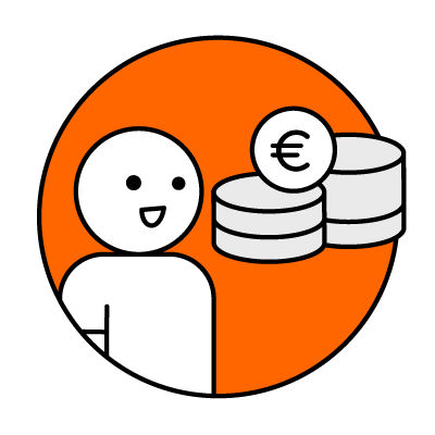 Mit easymize können Sie Geld sparen.