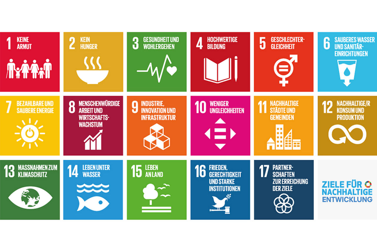 Übersicht der gesamten 17 ESG Ziele