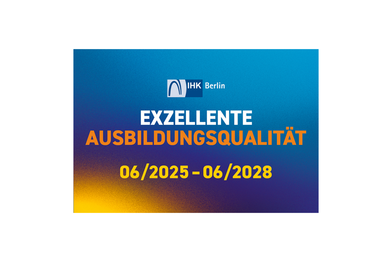 Siegel Exzellente Ausbildungsqualität