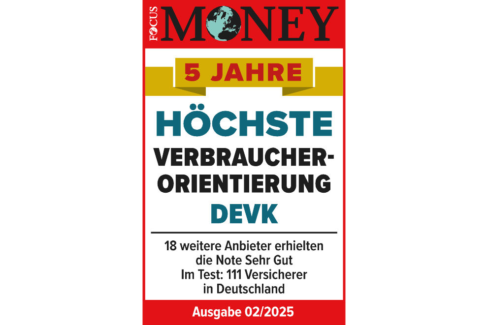 Logo Testsieger zur höchsten Verbraucherorientierung