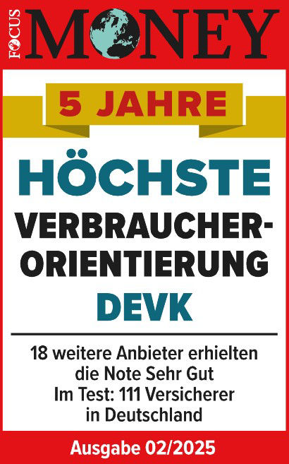 Logo der Auszeichnung zur höchsten Verbraucherorientierung