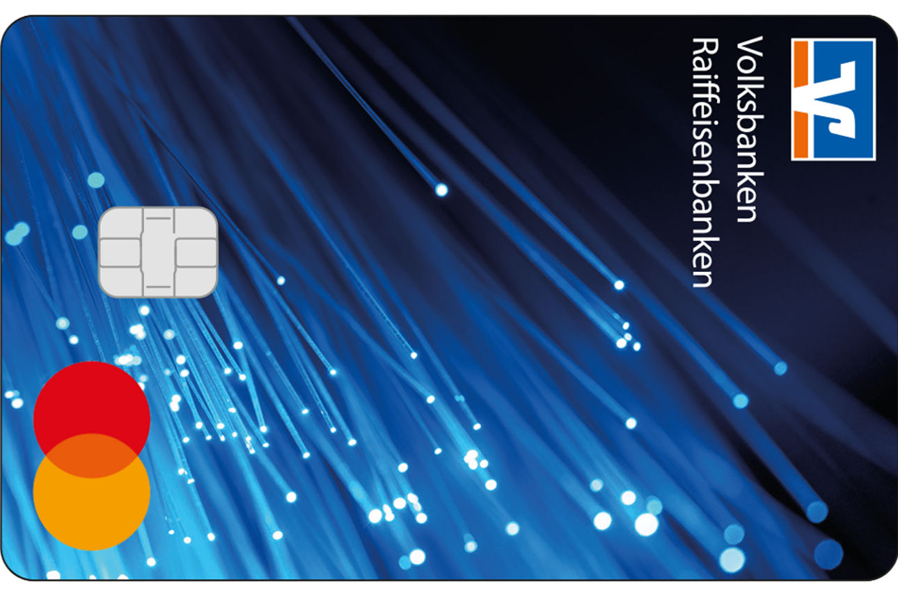 Die Kreditkarte Mastercard ClassicCard der meine Volksbank Raiffeisenbank eG