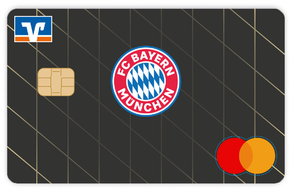 Fanbanking Kreditkarte Schwarz