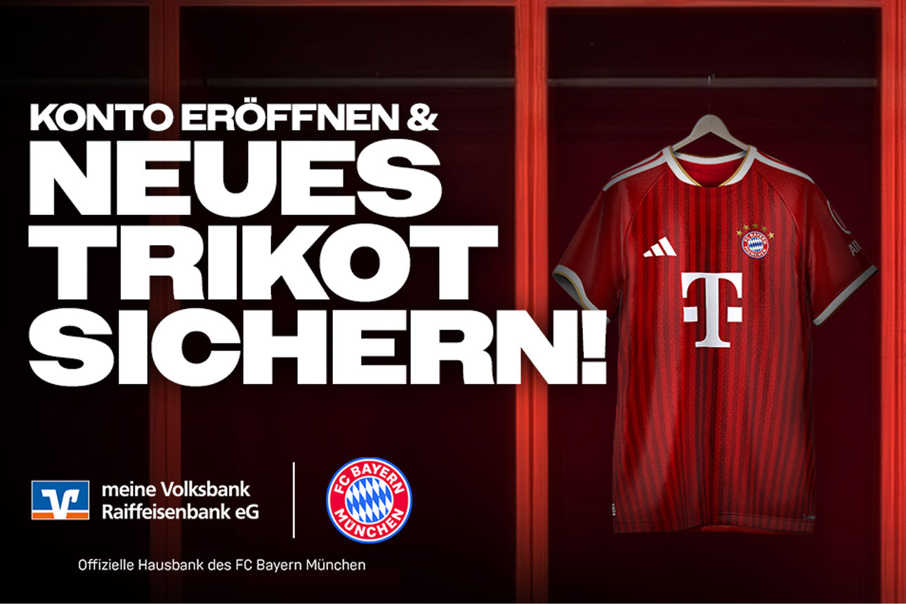 FC Bayern Fansparen I Trikotaktion Werbebanner