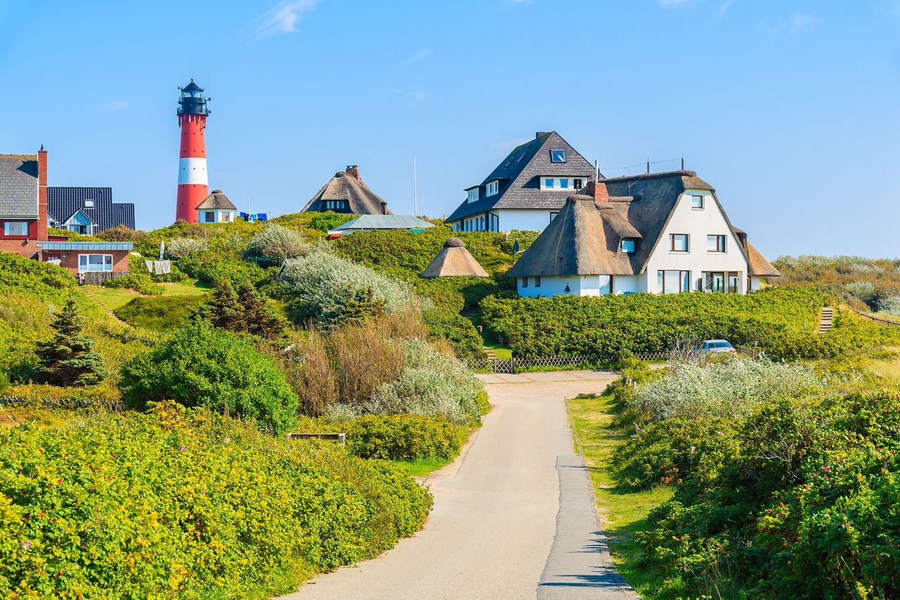Motiv einer Idyllischen Ferienwohnung an der Ostsee