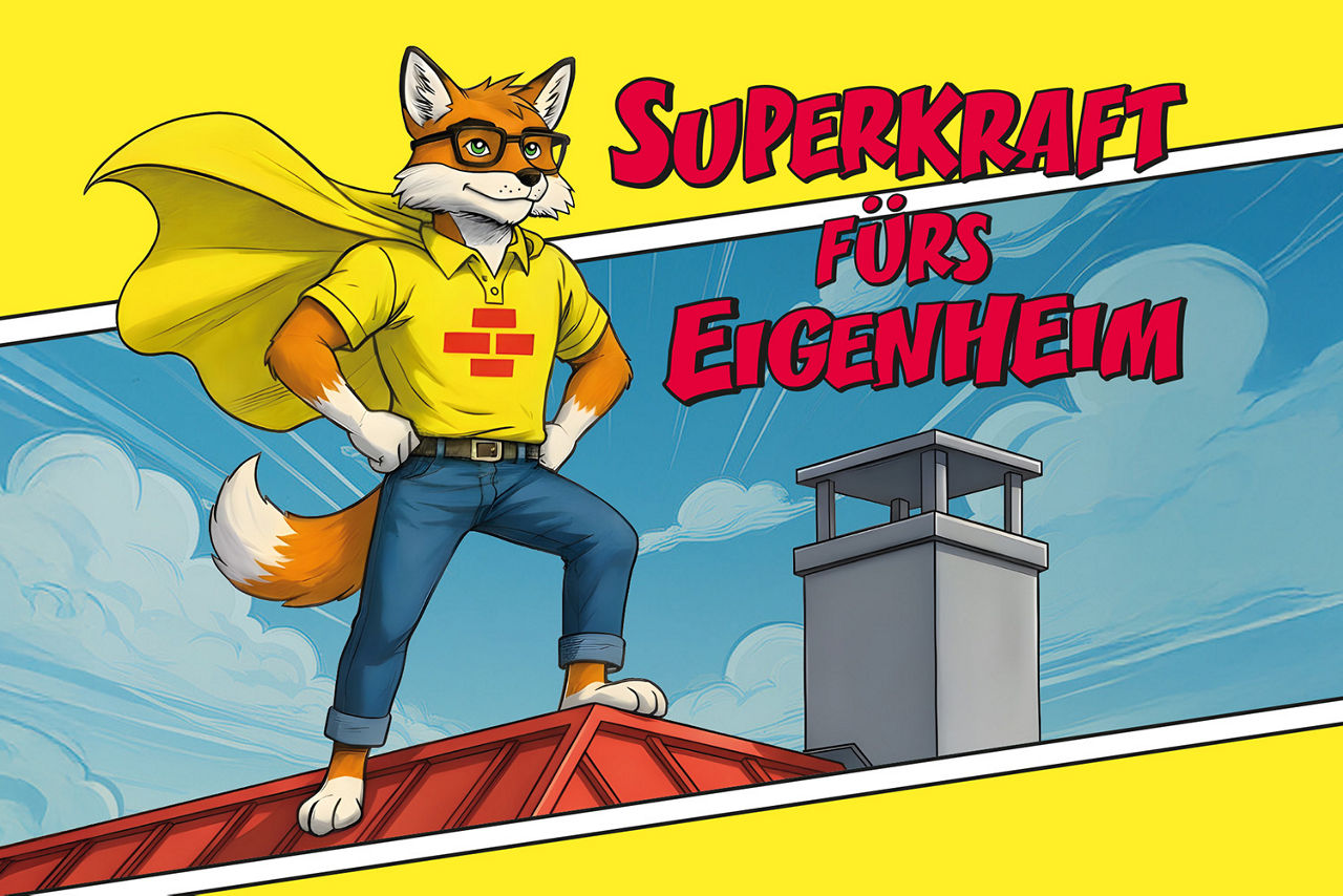 Bausparen mit Superkraft fürs Eigenheim