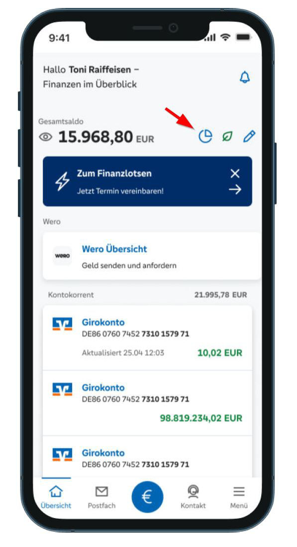 VR Banking App Finanzlotse