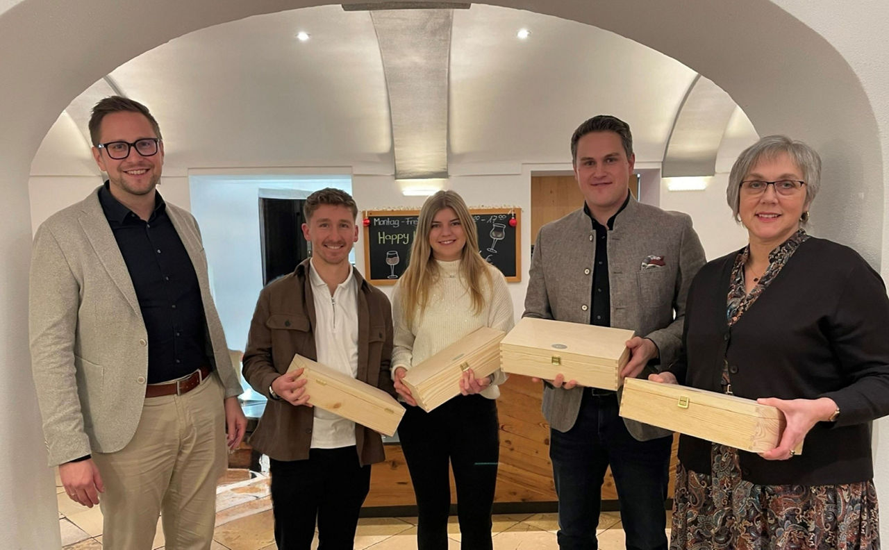 Ehrung langjähriger Mitarbeiter