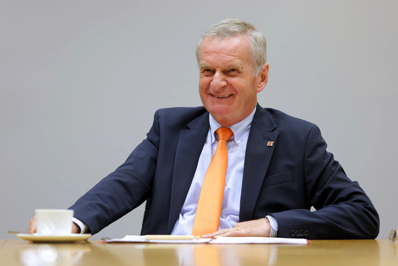 Dr. Georg Rüter, stellvertretender Leiter des Aufsichtsrats und Vorstandvorsitzender des ZVMO.