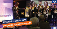 Spendenvergabe mit Gewinnern in der Volksbank Kassel Göttingen
