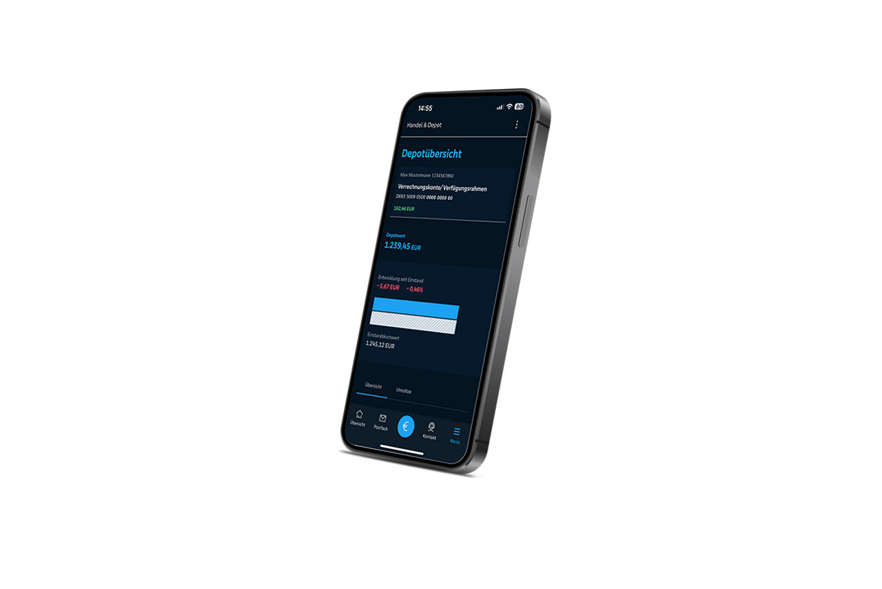 Online-Depot-Ansicht auf Desktop und Mobilgerät für optimales Benutzererlebnis