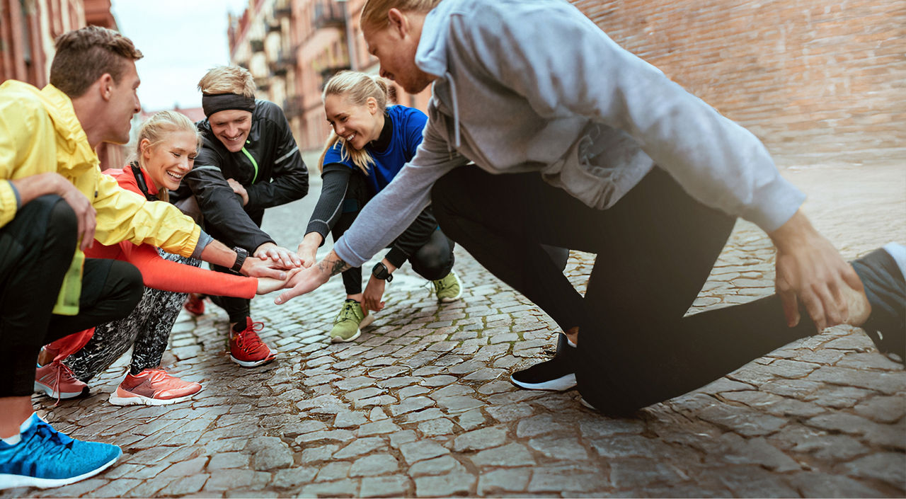 Motiv Gemeinschaft symbolisch für die Genossenschaft