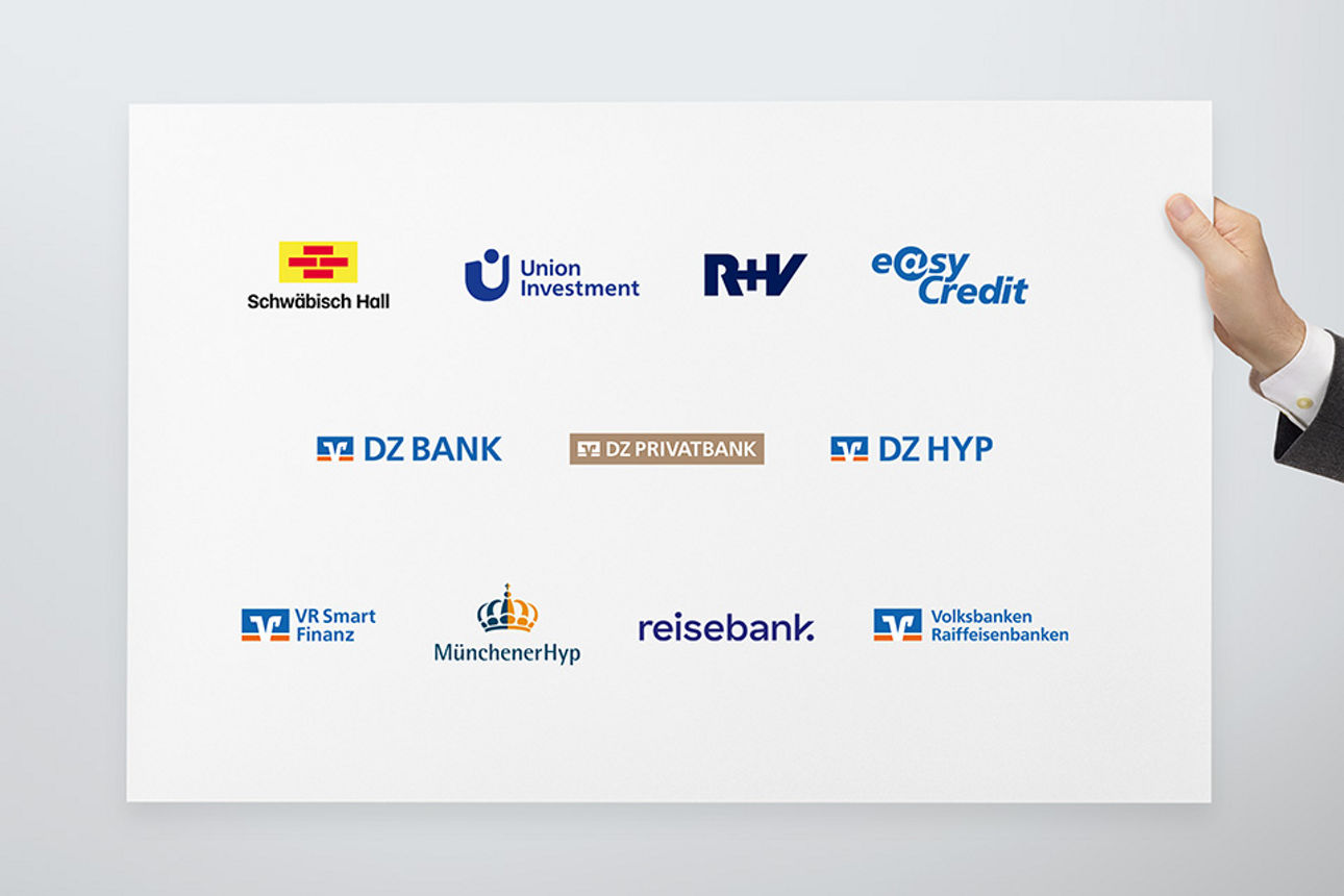 Logos der Genossenschaftlichen FinanzGruppe