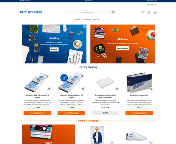 Screenshot des GenoStore