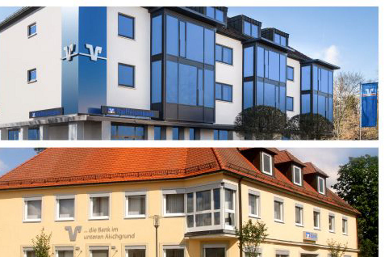 Bankgebäude Bad Windsheim und Uehlfeld-Dachsbach