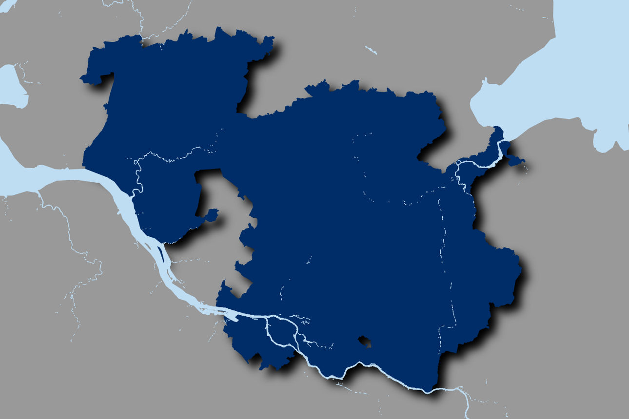 Geschäftsgebiet der VReG