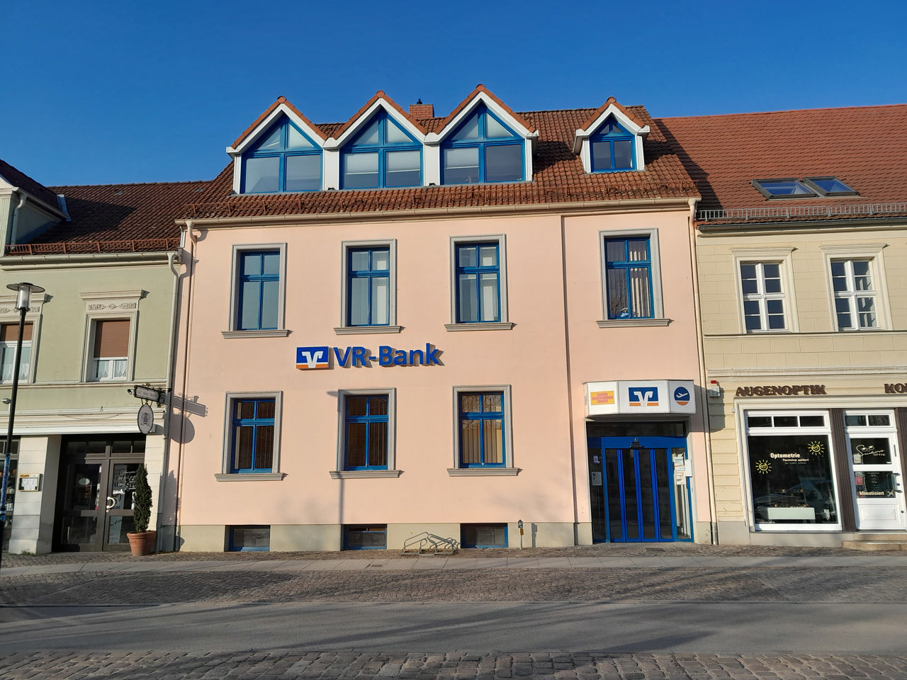 Bild vom Gebäude der Filiale VR-Bank Uckermark-Randow eG Templin