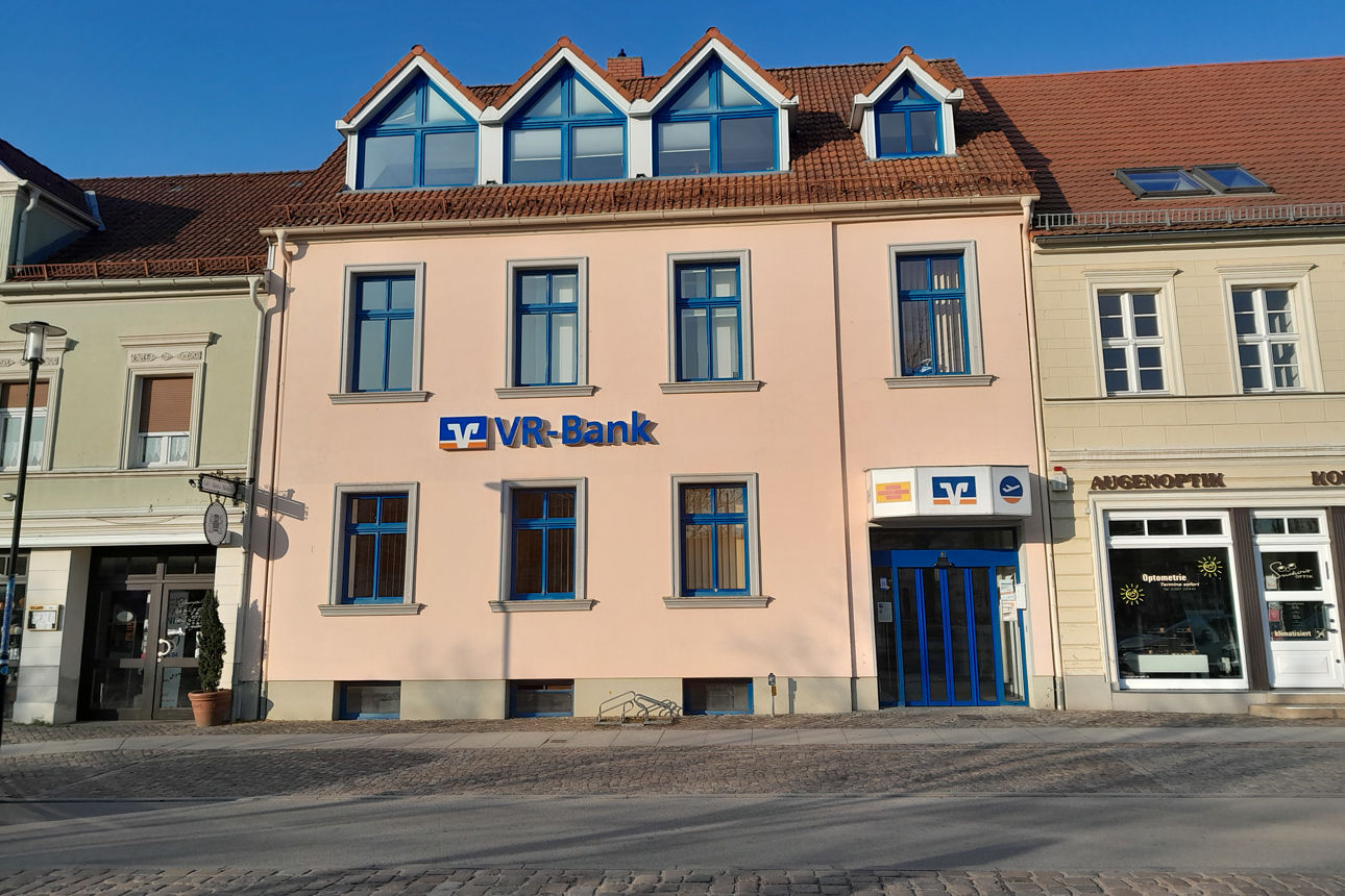 Bild vom Gebäude der Filiale VR-Bank Uckermark-Randow eG Templin