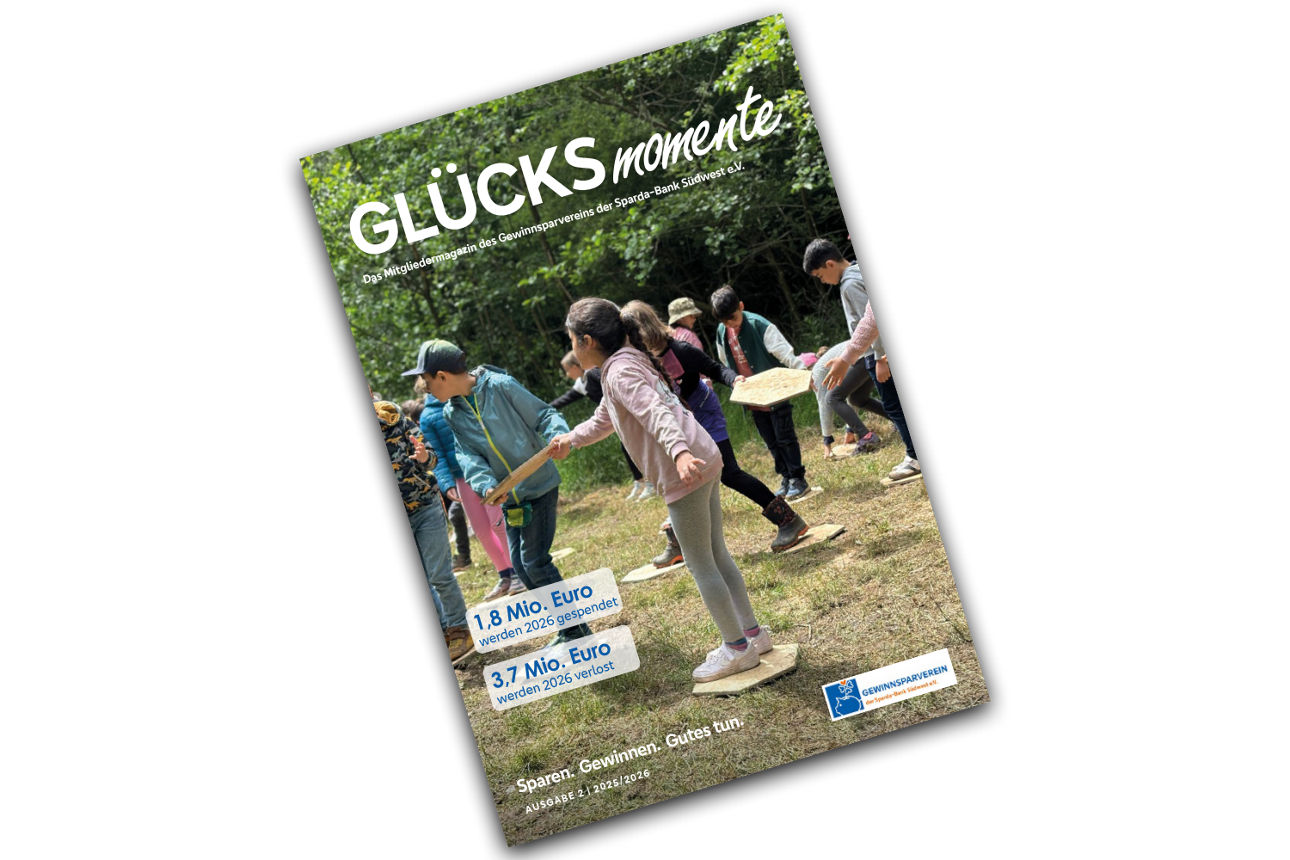 Gewinnsparmagazin Glücksmomente