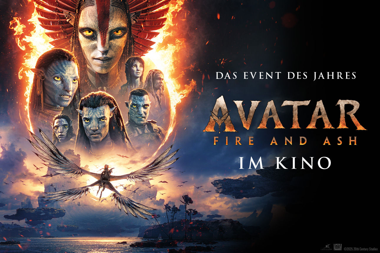 Kinofilm Plakat von AVATAR: Fire and Ash