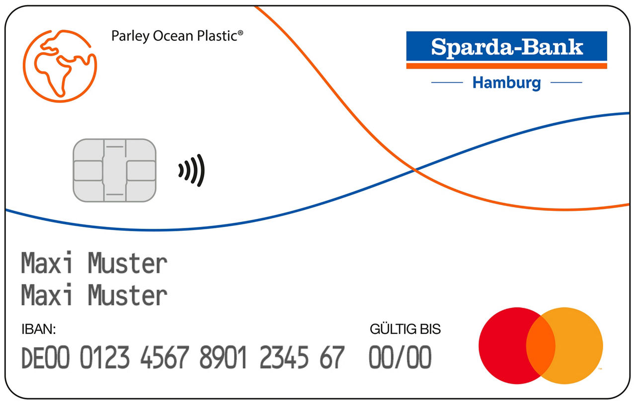Abbildung der girocard Debitkarte