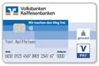 Illustration der girocard V PAY