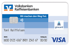 Illustration der girocard Visa Debit