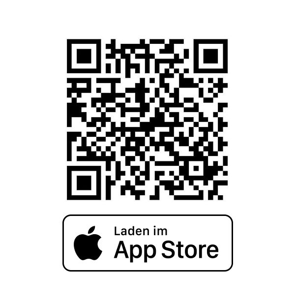 QR Code der zum Download der SpardaBanking App im App Store führt