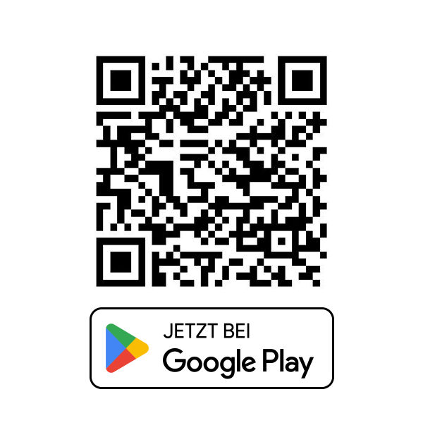 QR Code der zum Download der SpardaBanking App im Google Play Store führt